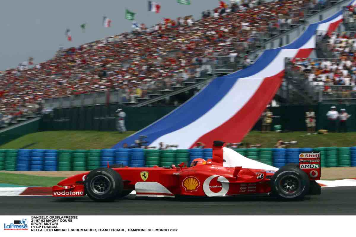 Gp Francia 2002 Ferrari Schumacher