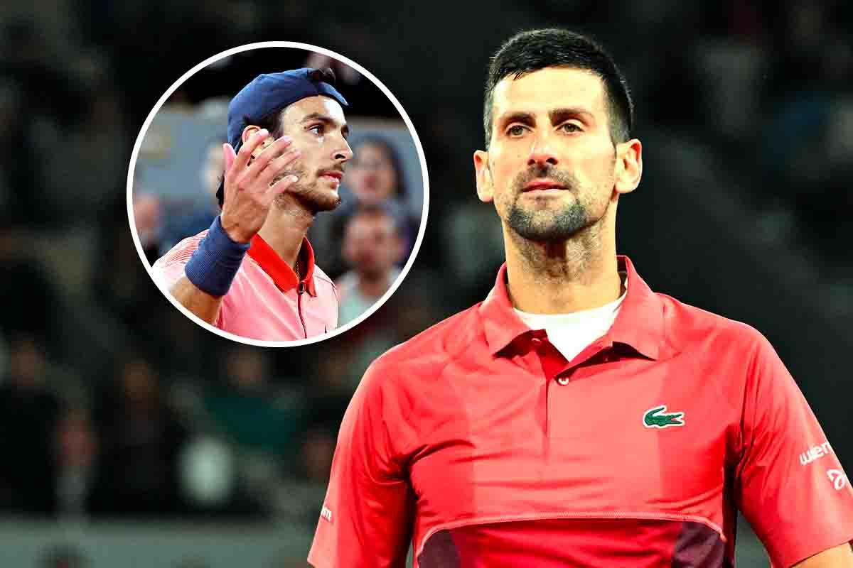 Djokovic, commoventi le parole per Musetti dopo il match